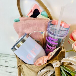 Personalized Bridal Party Bridesmaids Gift Wedding Gift Wedding essentials wedding gift wedding party gift set prefilled gift bag for girls