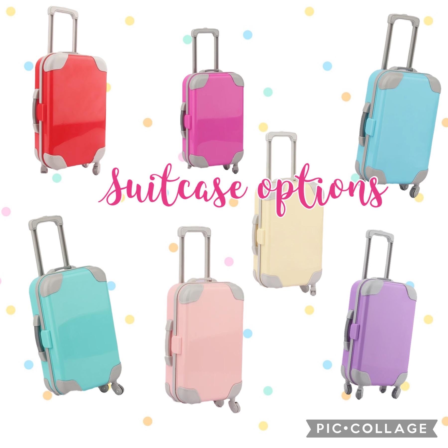 Valise Voyage Pour Poupée 18 Pouces – 10 Accessoires Dont Vêtements, Chaussures, Appareil Photo, Miroir, Cadeau Enfant