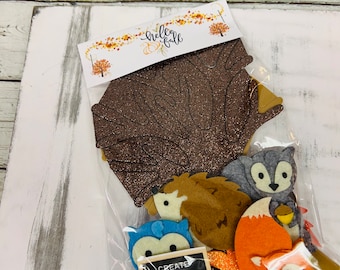 create your own fall scene foam sticker tree kit thanksgiving activity for kids craft