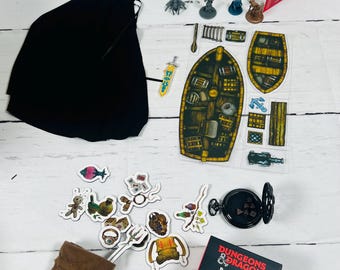 Elf Dungeons and Dragons Kit: Wizard Elf accessory, Elf clothes, Elf Doll props, D and D elf setup