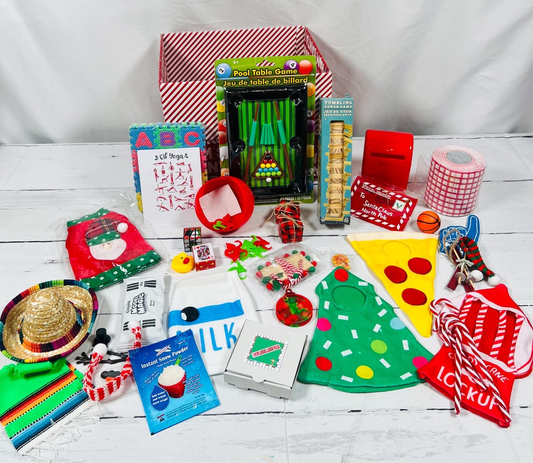 Christmas Elf Activity Kits 24 Nights of Props and Activities: Elf ...