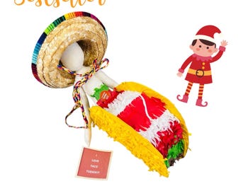 Elf Doll Taco Tuesday Kit: Mischievous Christmas Elf Accessory