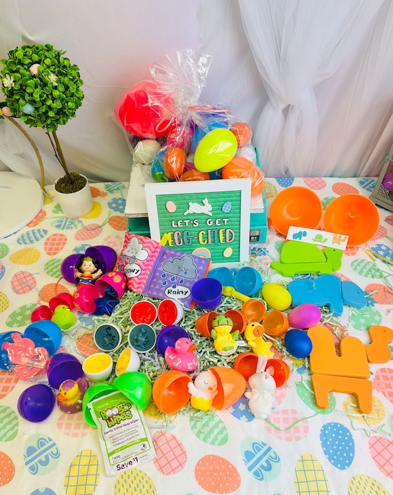 イースターエッグ入り：幼児用おもちゃ20点セット - Etsy 日本