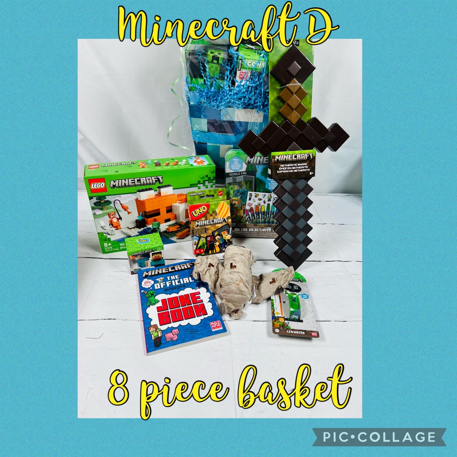 Minecraft Themed Easter Baskets | Prefilled Easter Basket | Deluxe ...