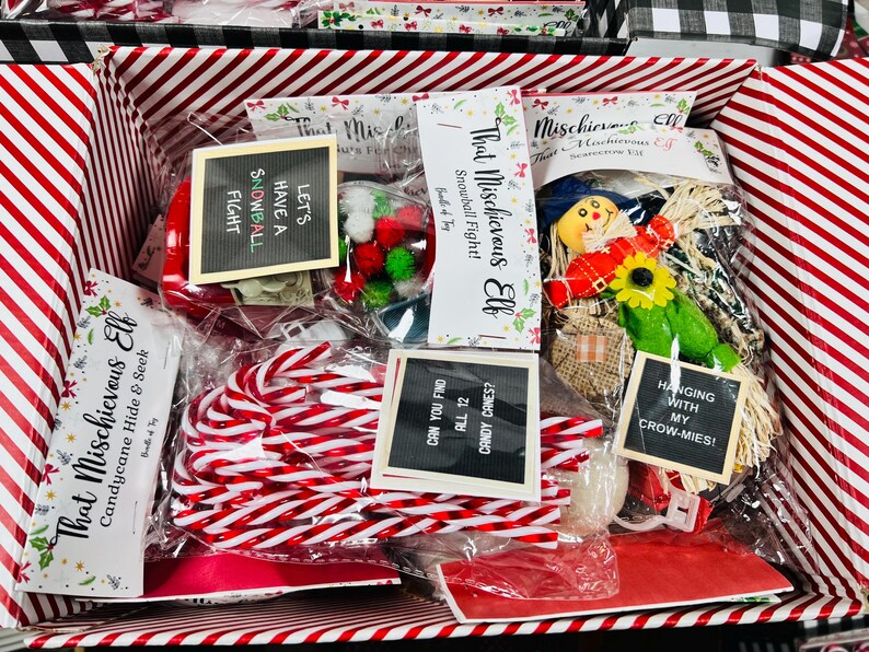 16 Individual Christmas Elf Night Kits- Outfits, Accessories & Props - Etsy