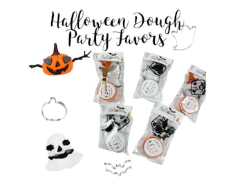 READY TO SHIP** Halloween Play-Doh Party Favors: Kids' Boo Bag Fillers - craft your own monster