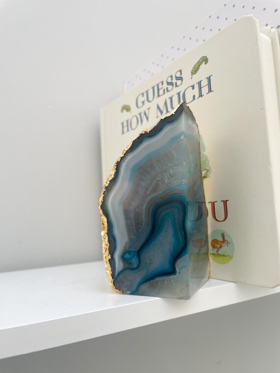 グリーンアゲート/ブックエンド