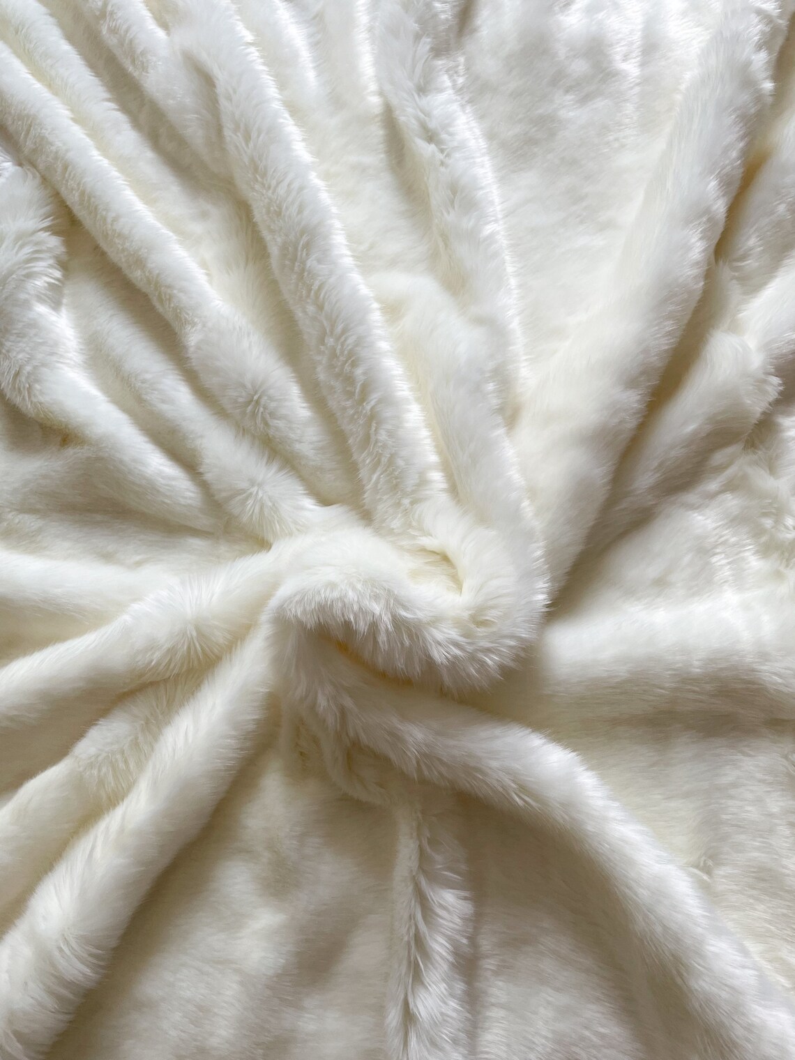 Cream Faux Fur Throw Cream Artic Throw Blanket Throw Bed & Etsy UK