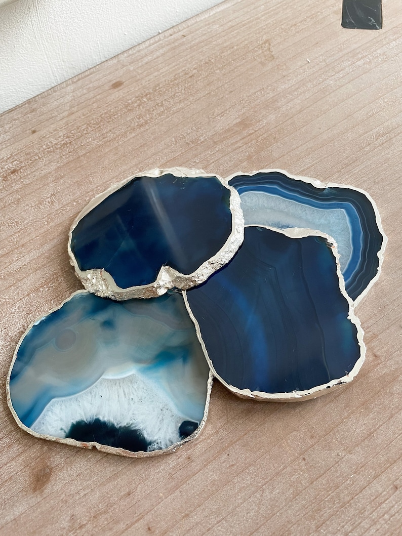 FloydhomeBoutique Agate Stone Coasters - Thumbnail 5