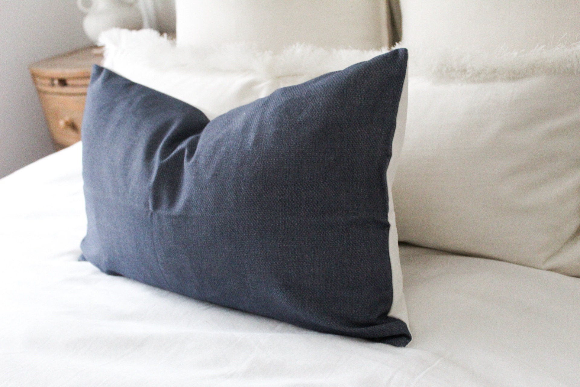 Navy bedroom cushions hotsell