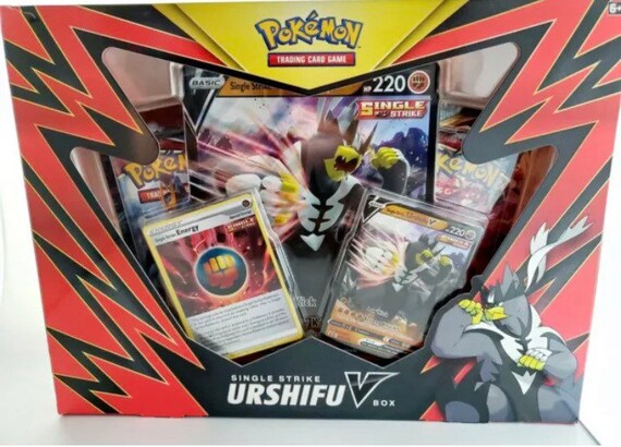 Pokemon Battle Styles Rapid Strike Urshifu V Box Random Etsy