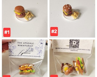 Various Polymer Clay Food