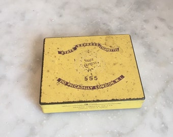 Puszka na papierosy vintage state express 555