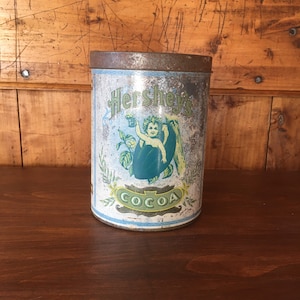 Vintage Hershey&#39;s Grote Cacao tin