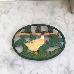 Cast Iron painted Duck (JAS) Cast Iron painted Duck (JAS)