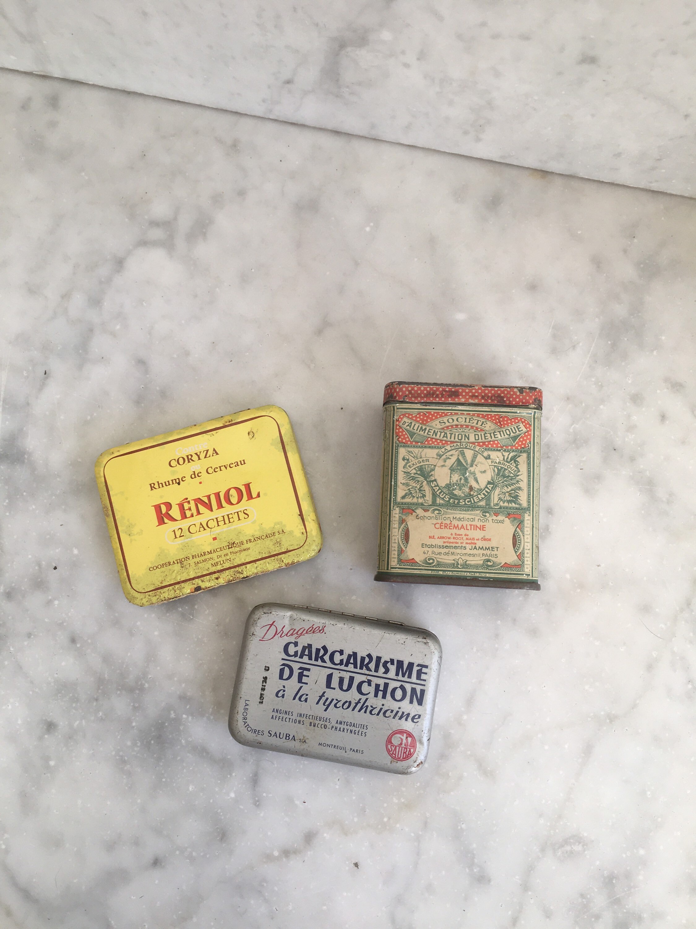 Boîtes Médicinales Millésimées 3 Français