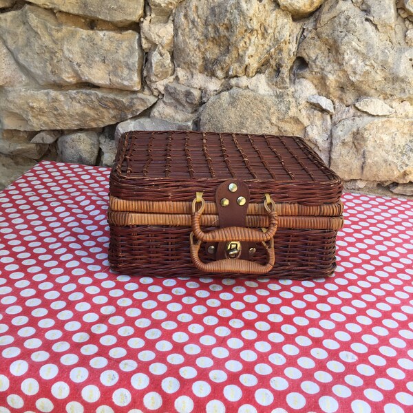 Small Picnic Baskets Etsy