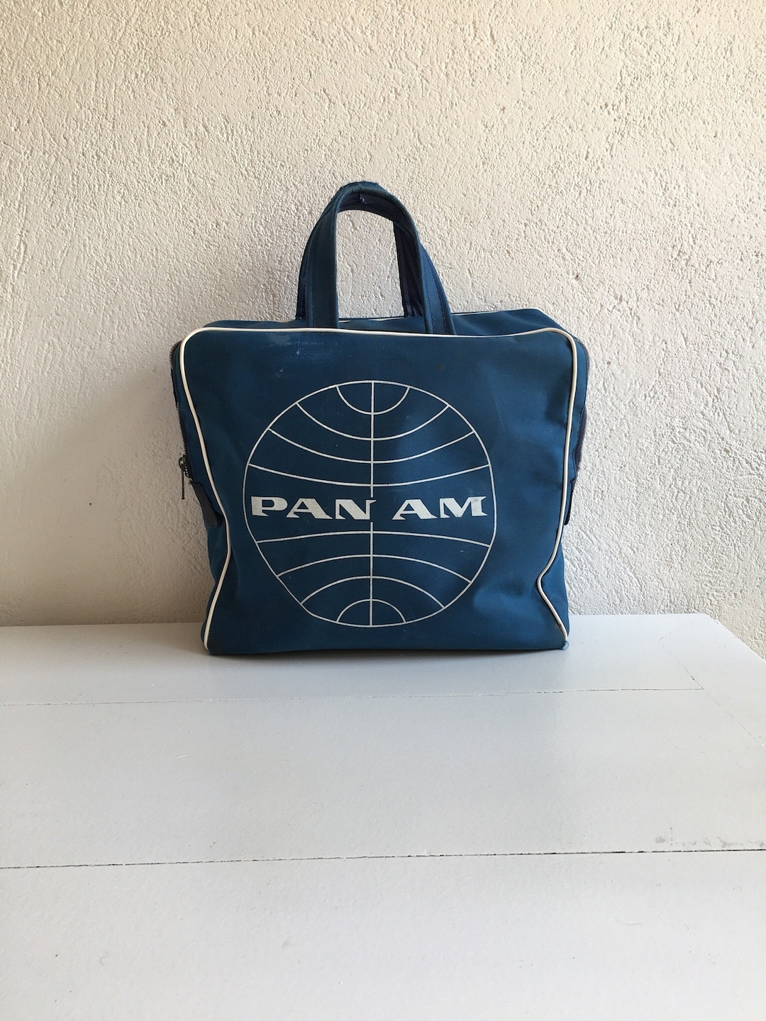 Vintage Pan Am Cabin Crew Bag Etsy
