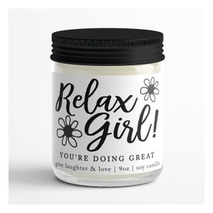 Relax Girl, You&#39;re Doing Great | Gift For Friend | Gift For Her | Gift For Him | Christmas Gift | Birthday Gift |
