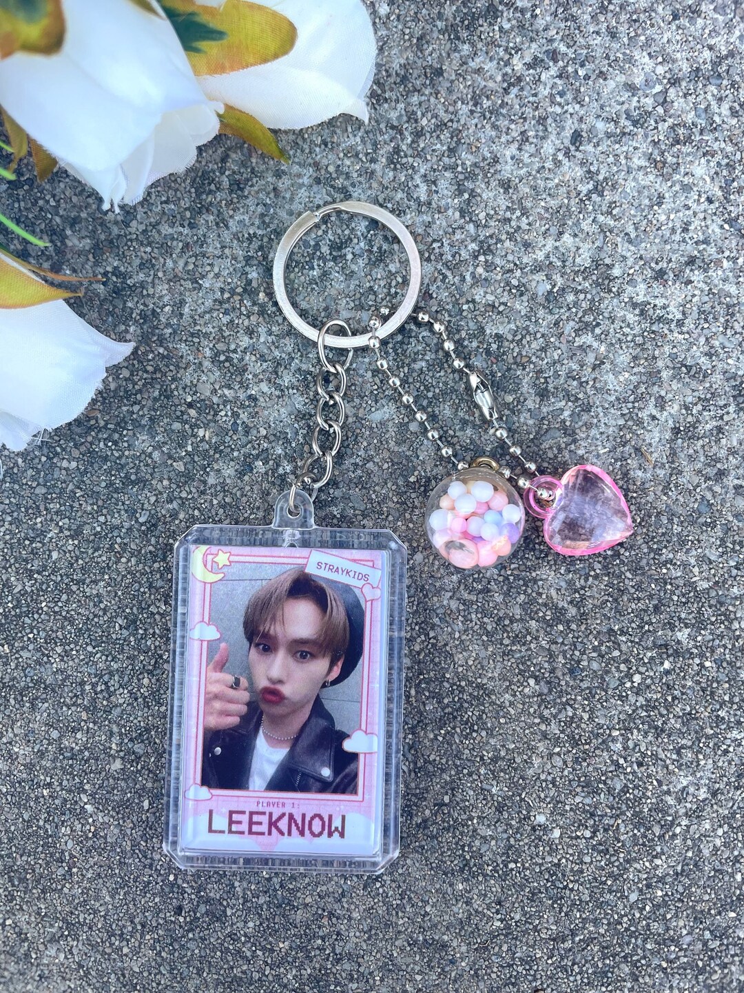 Stray Kids Bias Keychain Skz Idol Keychain KPOP Keychains Etsy