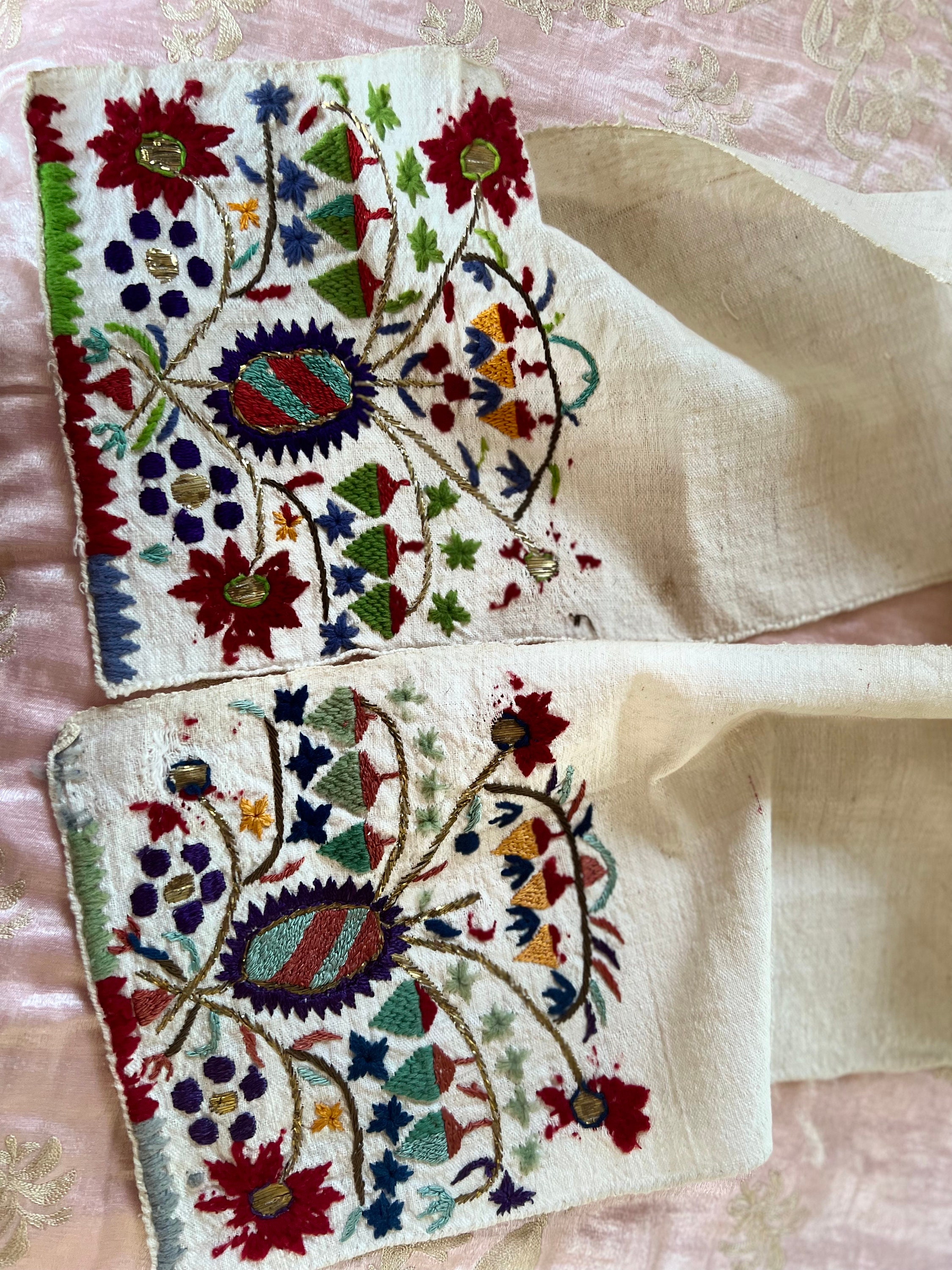 Antique Ottoman Embroidery Sash - Etsy