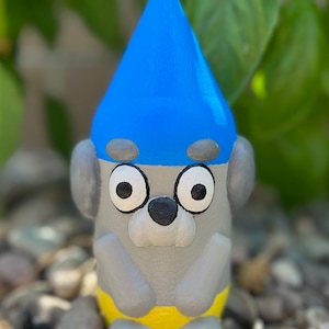 Hand Painted Dog Gnome - Jeremy