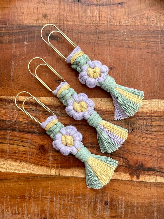 Flower Bookmark Clip Flower Bookmark Clip