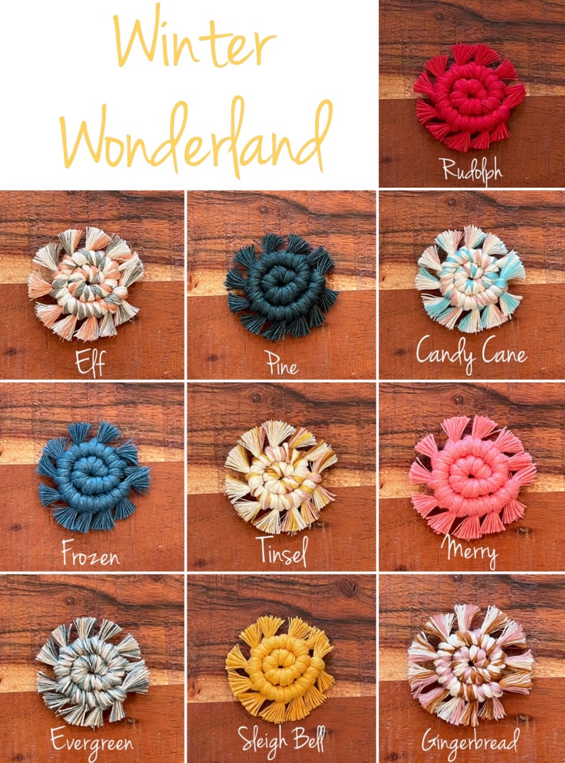 Custom Macrame Rainbow // Macrame Rainbow Car Charm // Macrame Etsy