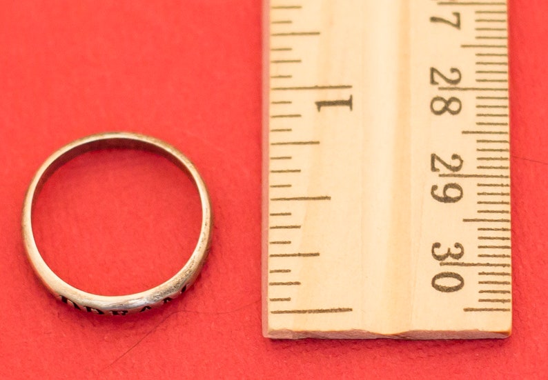 F5 Word Dream Ring Sterling Silver Avon Size 8