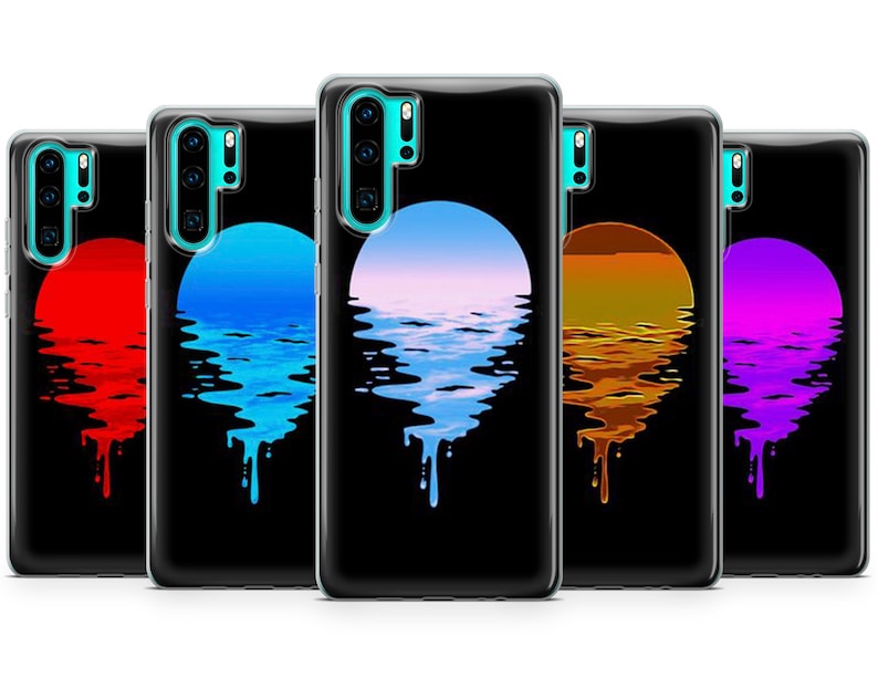 Samsung S10 Lite Huawei P20 P30 Pro Sunset Phone Case Cover fit for iPhone 12 A50 11 Pro XS 8+ XR S21 S20 A51