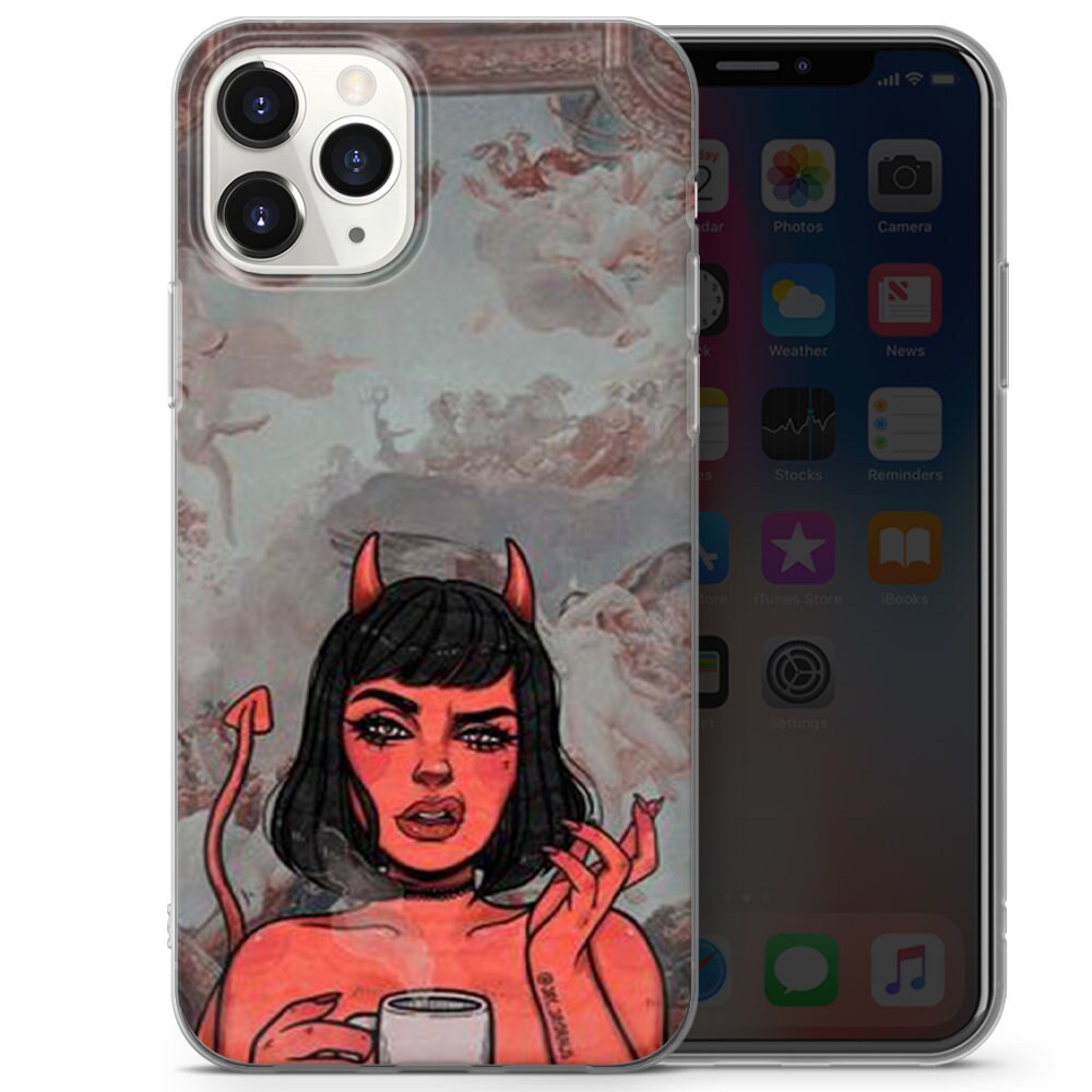 Girl Phone Case Cover Fit for iPhone 12 8 XS XR 11 Pro Etsy