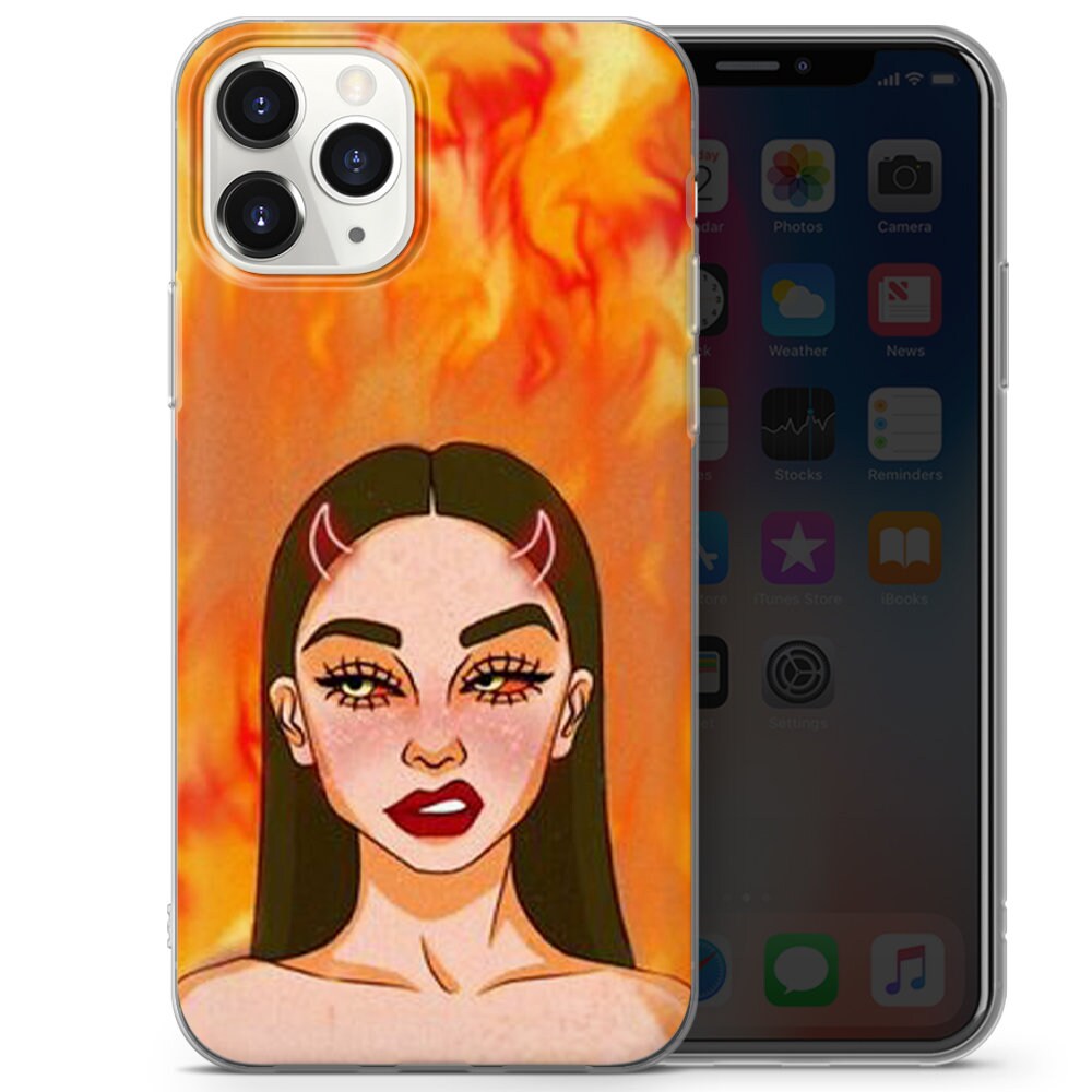 Girl Phone Case Cover Fit for iPhone 12 8 XS XR 11 Pro Etsy