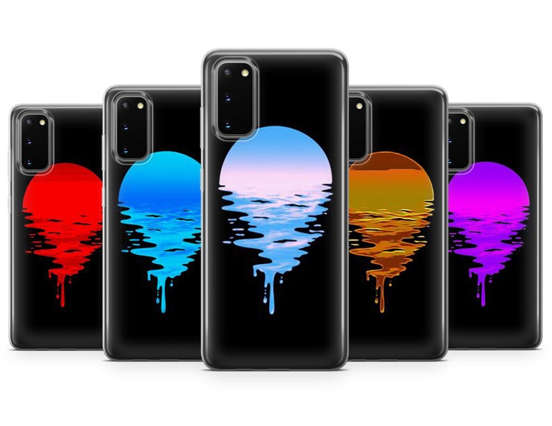 Samsung S10 Lite Huawei P20 P30 Pro Sunset Phone Case Cover fit for iPhone 12 A50 11 Pro XS 8+ XR S21 S20 A51