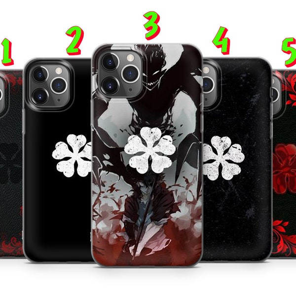 Five leaf clover Phone Case Five Leaf Cover fit for iPhone 12, 8+, XS, XR, 11 Pro, Samsung S10 Lite, S20, S21, A50, A51, Huawei P20, P30 Pro