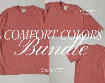 Comfort Colors 1717 Mockup: Cumin Shirt (JPEG Digital File)
