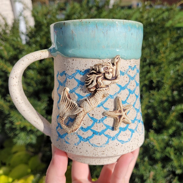 Made to Order: Mermaid and scales mug