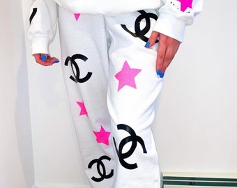 cloud chanel sweatpants