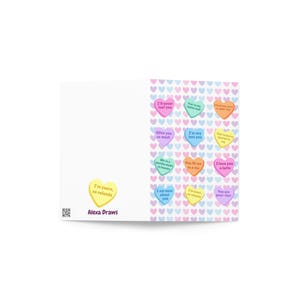Carte de voeux pour la Saint-Valentin