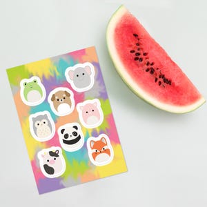 Original Squad Squishmallow Sticker sheet