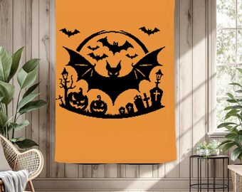 Bat Sh*T Crazy Crochet Graphghan Pattern