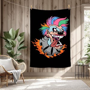 Crazy Clown King, Graphghan Pattern