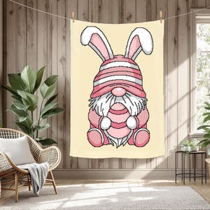 Wichtel Eggie Graphghan Häkelanleitung