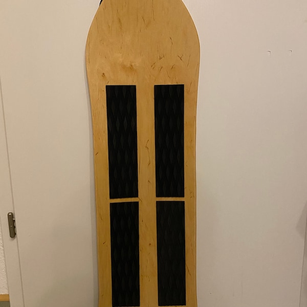 PowderSurfer Holz-Snowboard ohne Bindung 100cm
