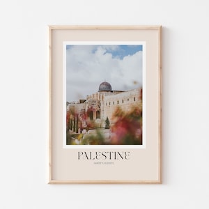 Palestine Travel Print, Palestine Poster, Palestine Travel Photo, Palestine Wall Art, Palestine Canvas, Asia Travel