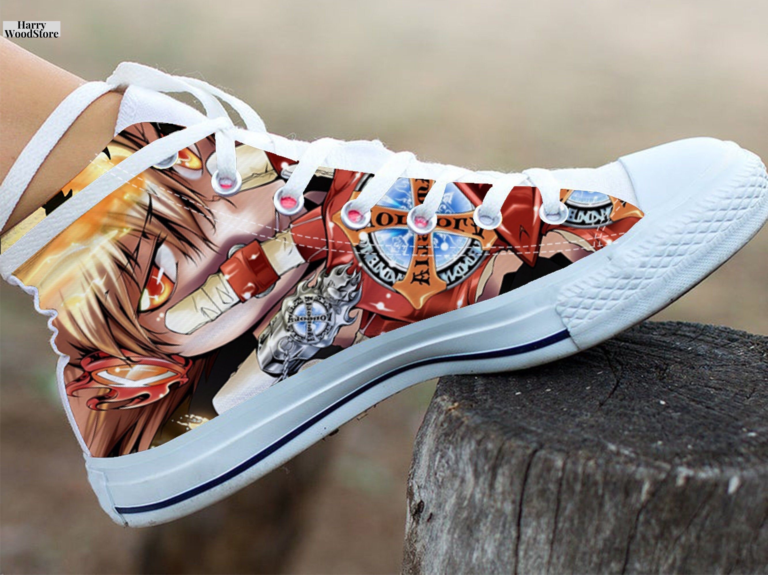 Katekyo Hitman Reborn Canvas Shoes Birthday Unisex Etsy