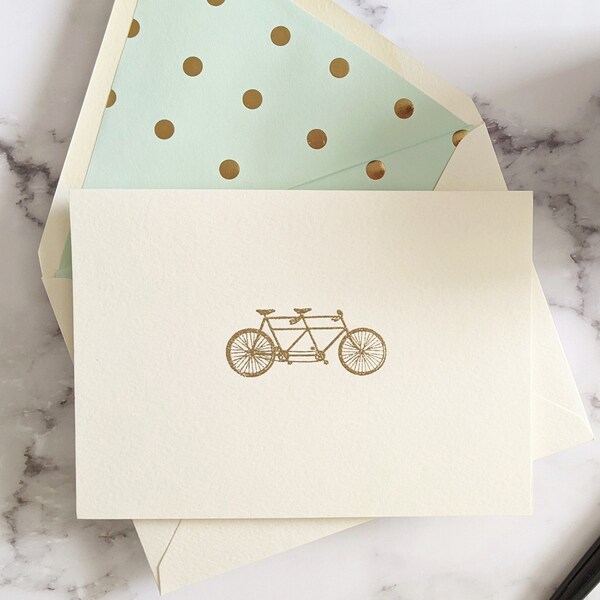 primary writing paper with dotted lines Bicycle for Two Stationery
