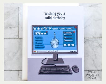 Engineer Birthday Card: Solidworks Humor - Expertly Designed