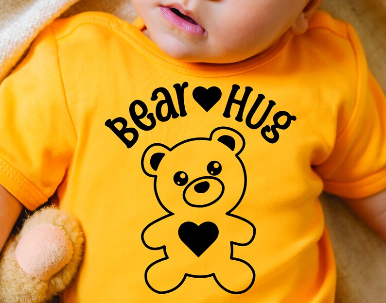 Bear Hug SVG PNG PDF Teddy Bear Svg Birthday Svg Teddy Bear Etsy