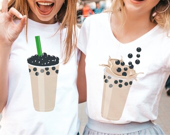 Bubble Tea SVG PNG PDF eps jpg, Bubble Tea Gift svg, Tea Lover svg, Asia svg, Best Friends svg, Boba svg, Coffee Cup svg, Tea Cup svg