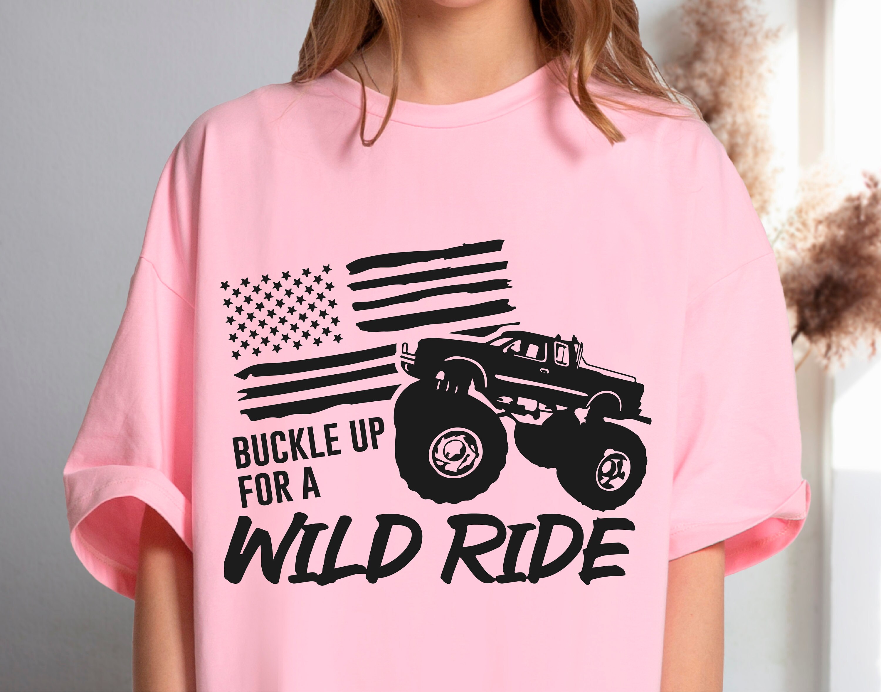 Wild Ride SVG Png Pdf, Monster Truck Svg, Truck Party, USA Monster